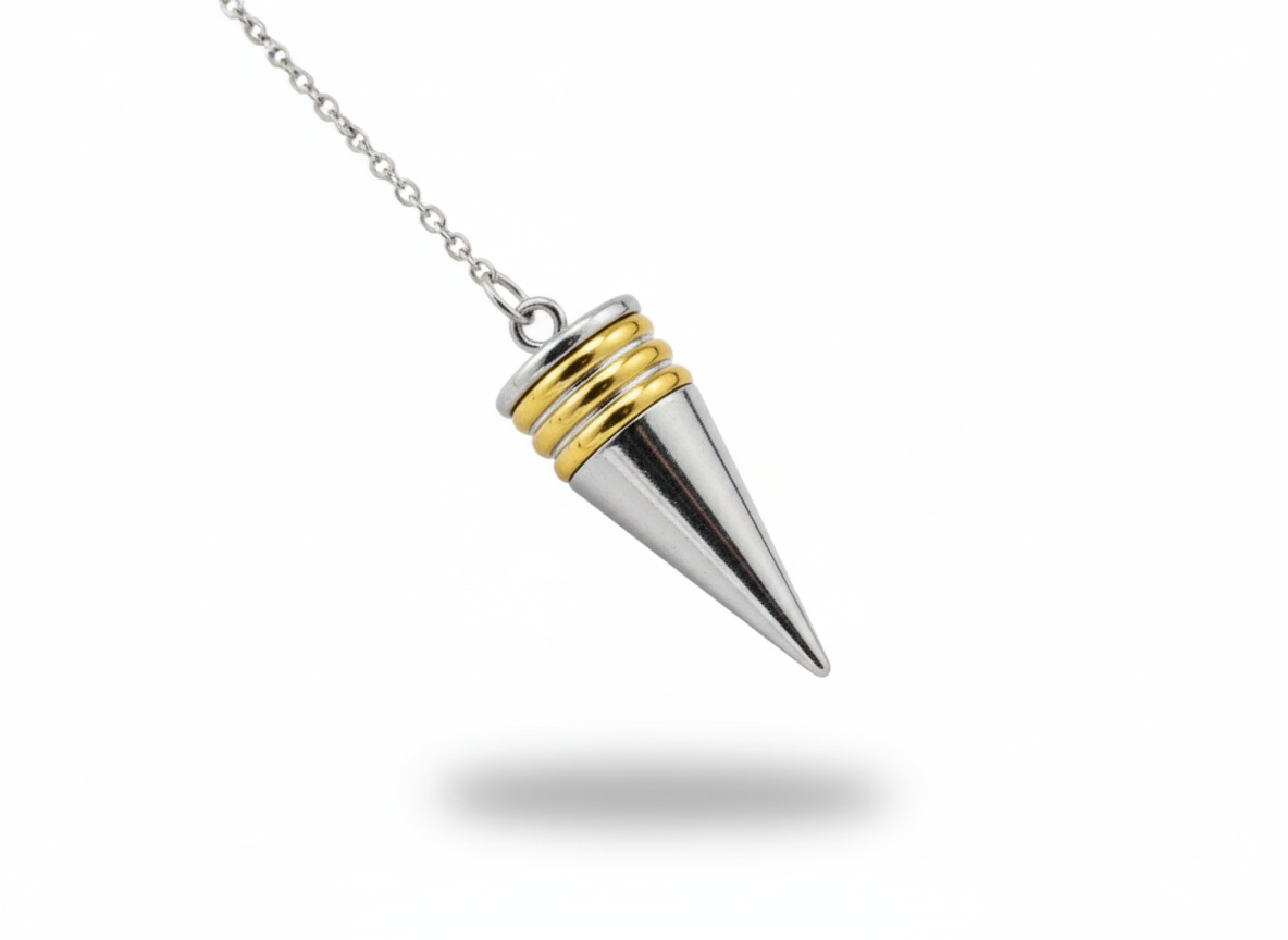 Pendule Cône de Metal Ma boutique