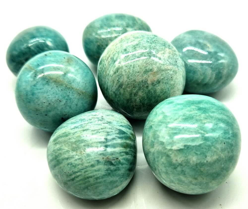 Pierre roulée Amazonite Ma boutique