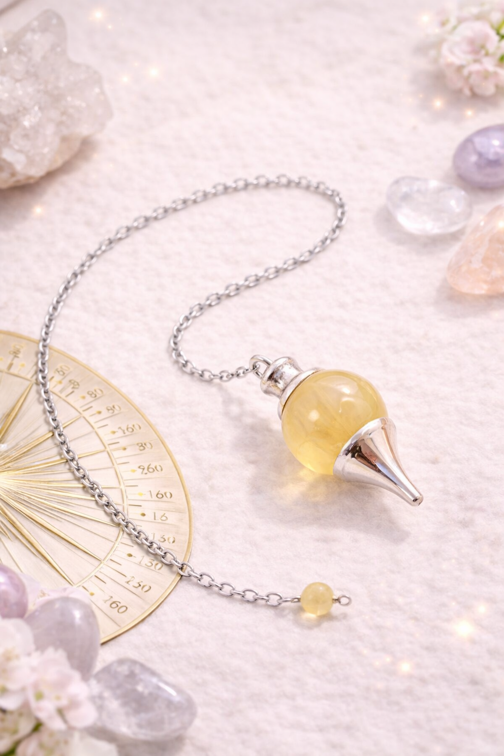 Pendule Séphoton Citrine