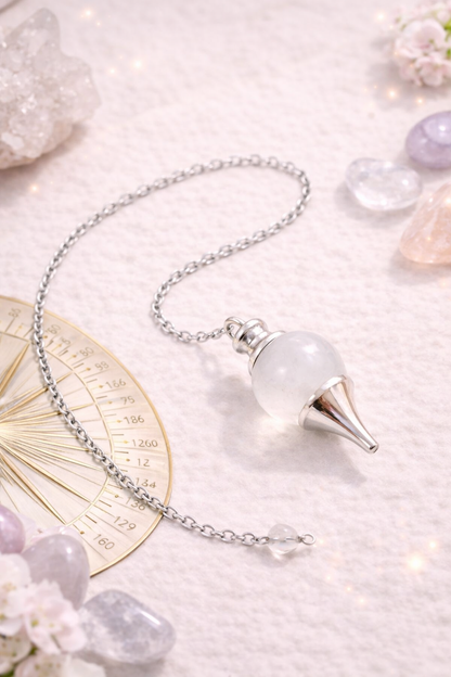 Pendule Séphoton Cristal de roche Ma boutique