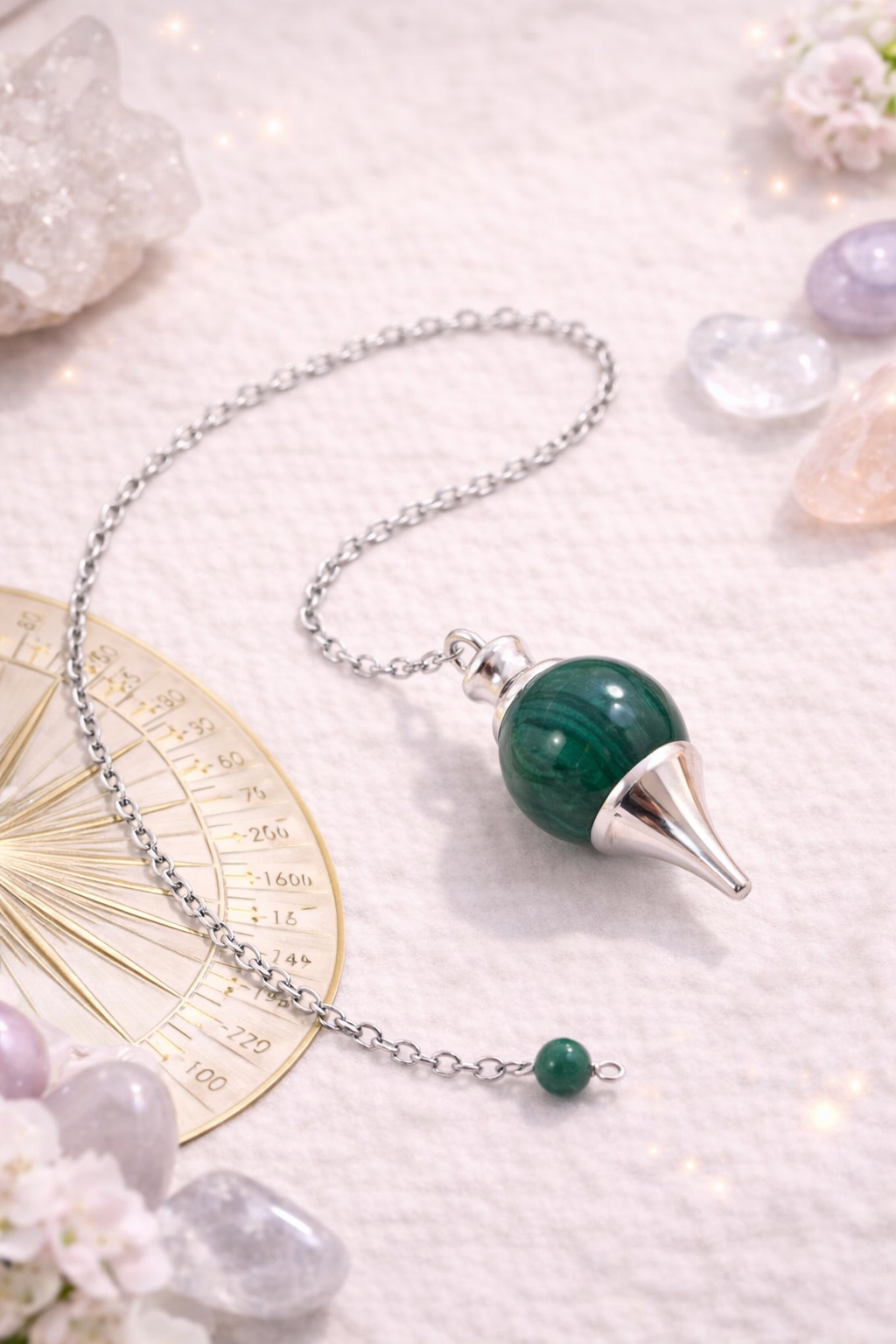 Pendule Séphoton Malachite