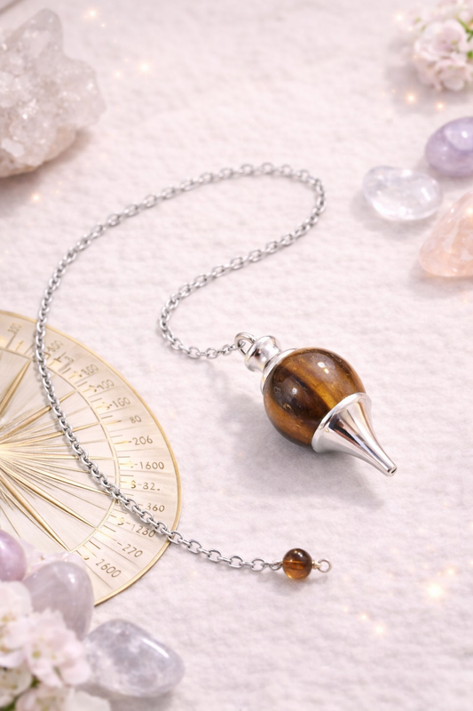 Pendule Séphoton Oeil de Tigre