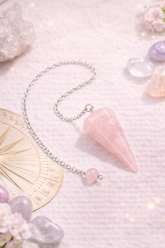 Pendule Quartz rose