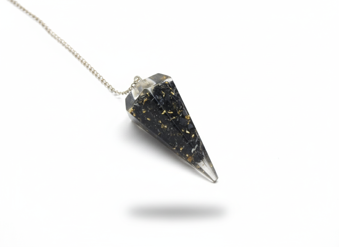 Pendule Orgonite Cône Tourmaline Ma boutique