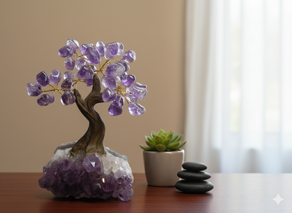 Arbre Améthyste 18 cm