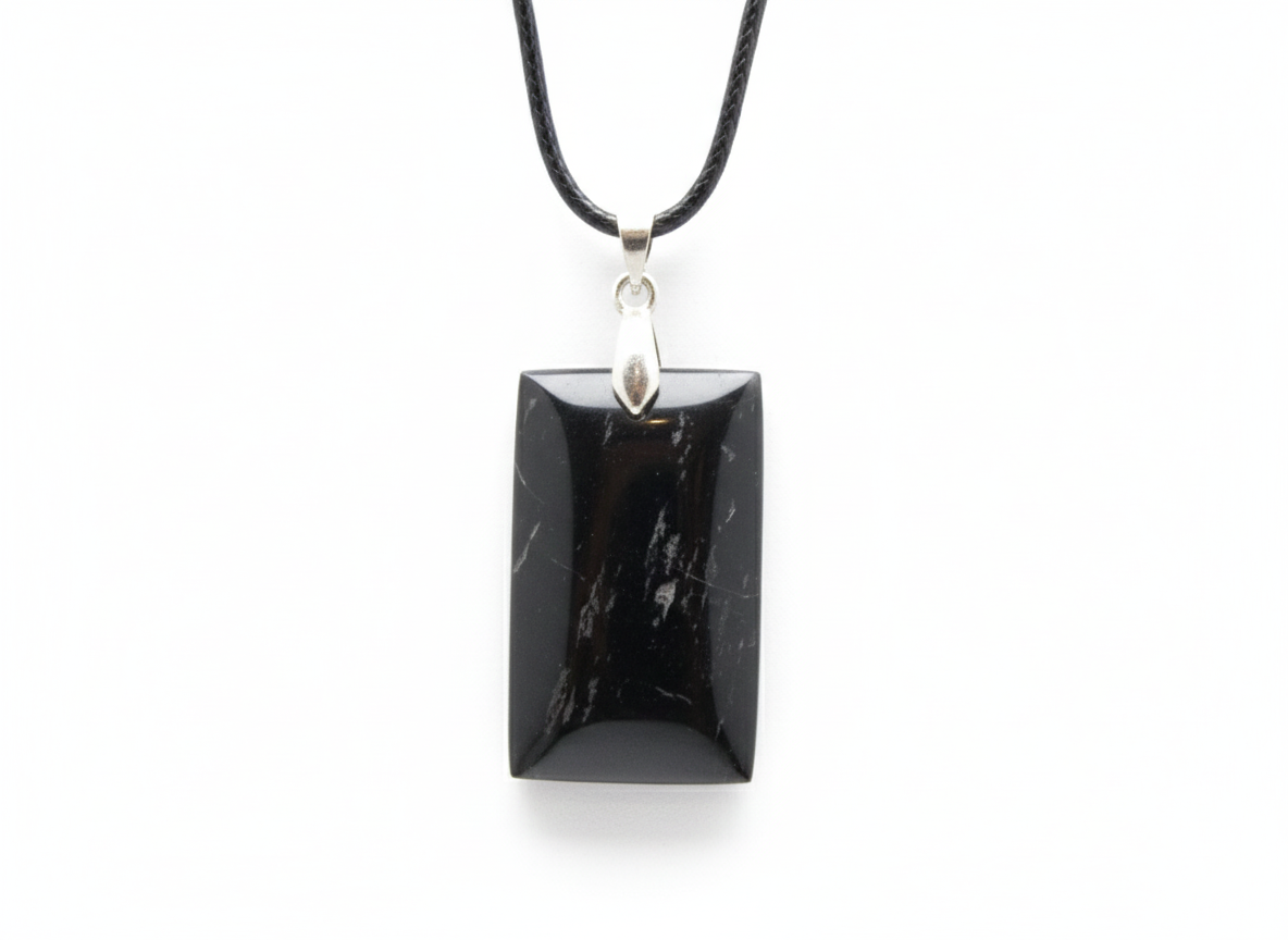 Pendentif Tourmaline Noire