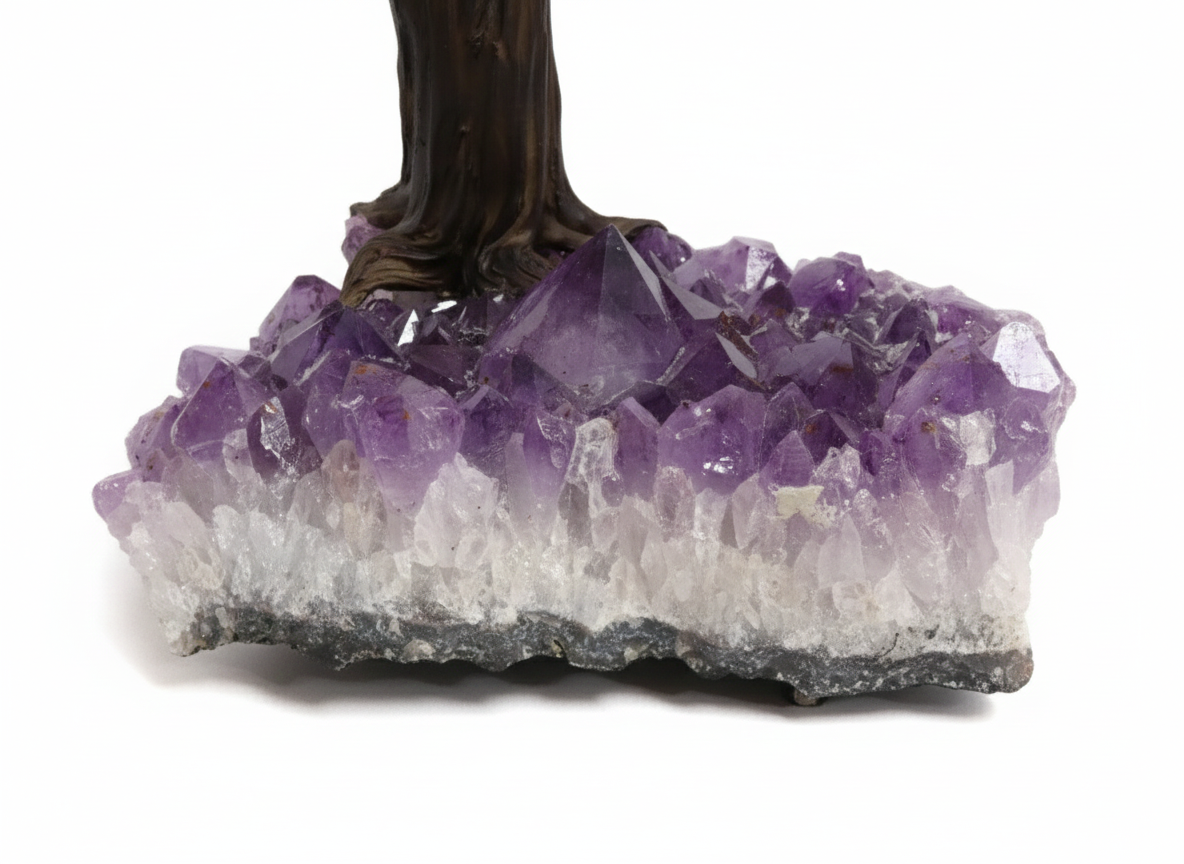 Arbre Améthyste Moyen 28cm