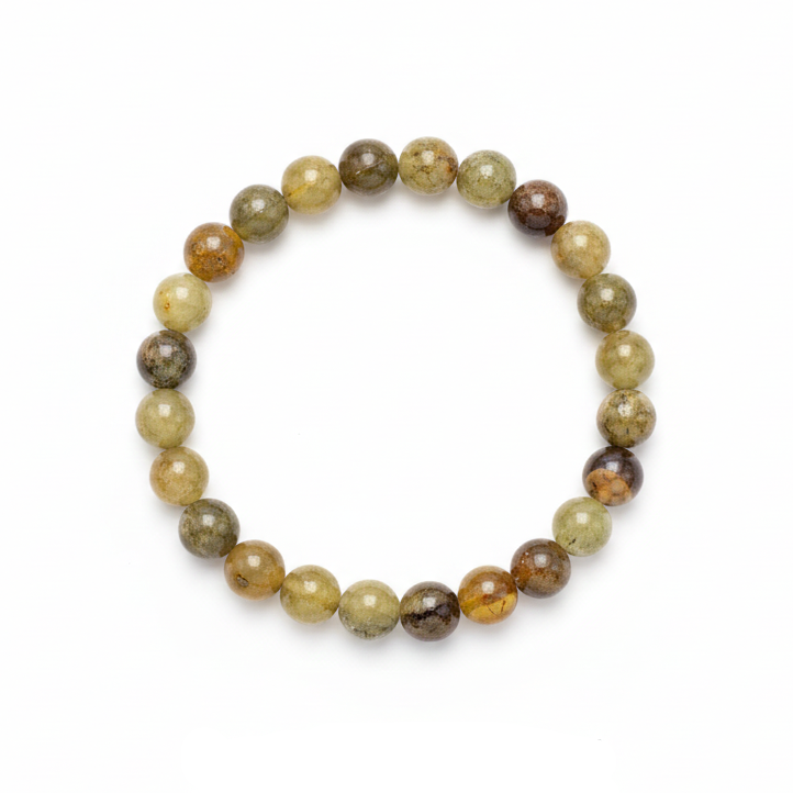 Bracelet Grenat Vert