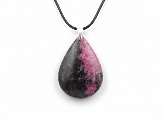Pendentif Rhodonite