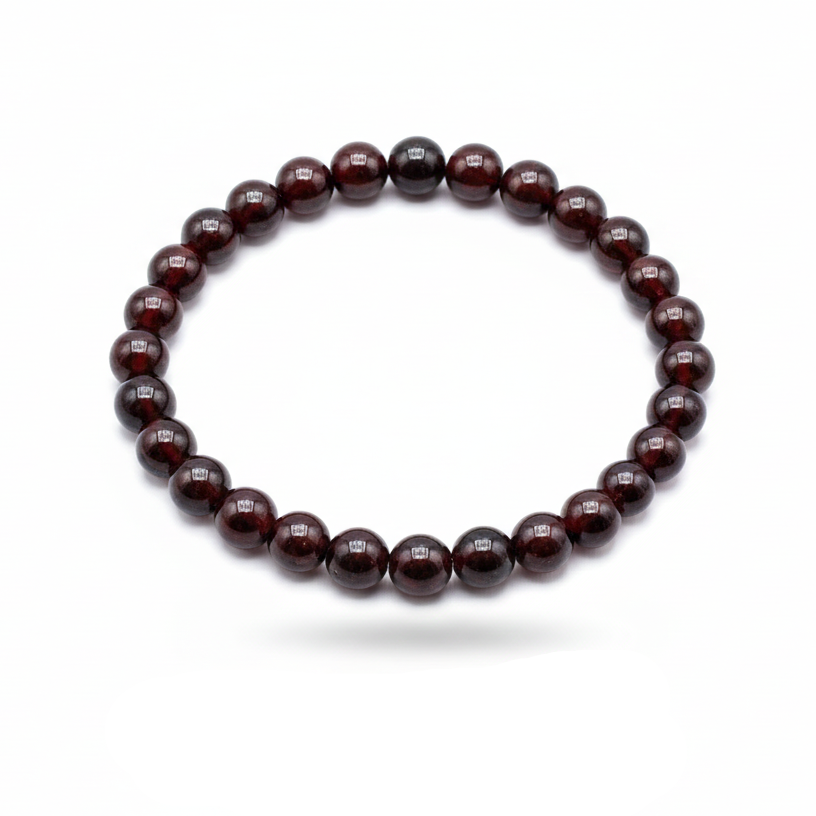 Bracelet Grenat Rouge