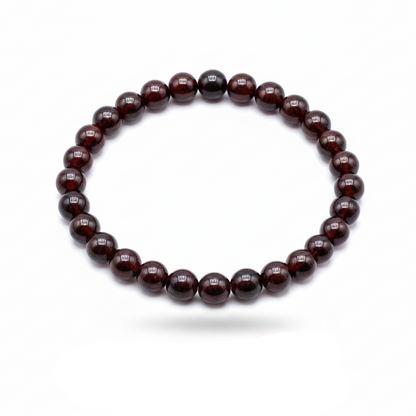 Bracelet Grenat Rouge