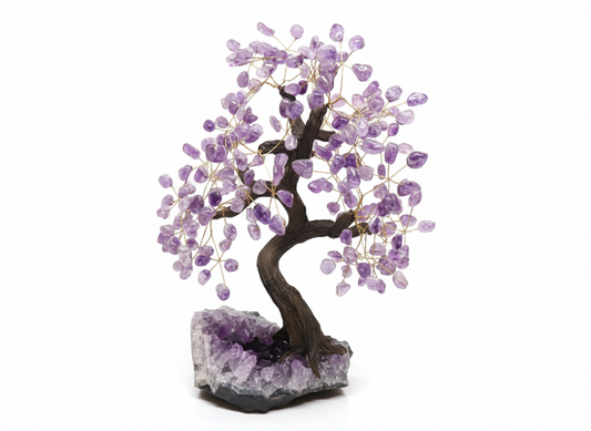 Arbre Améthyste Moyen 28cm