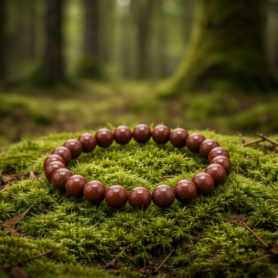 Bracelet Grenat Rouge