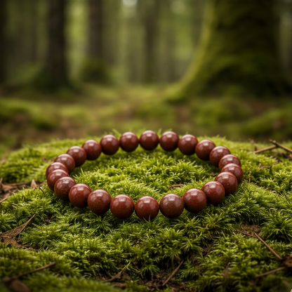 Bracelet Grenat Rouge