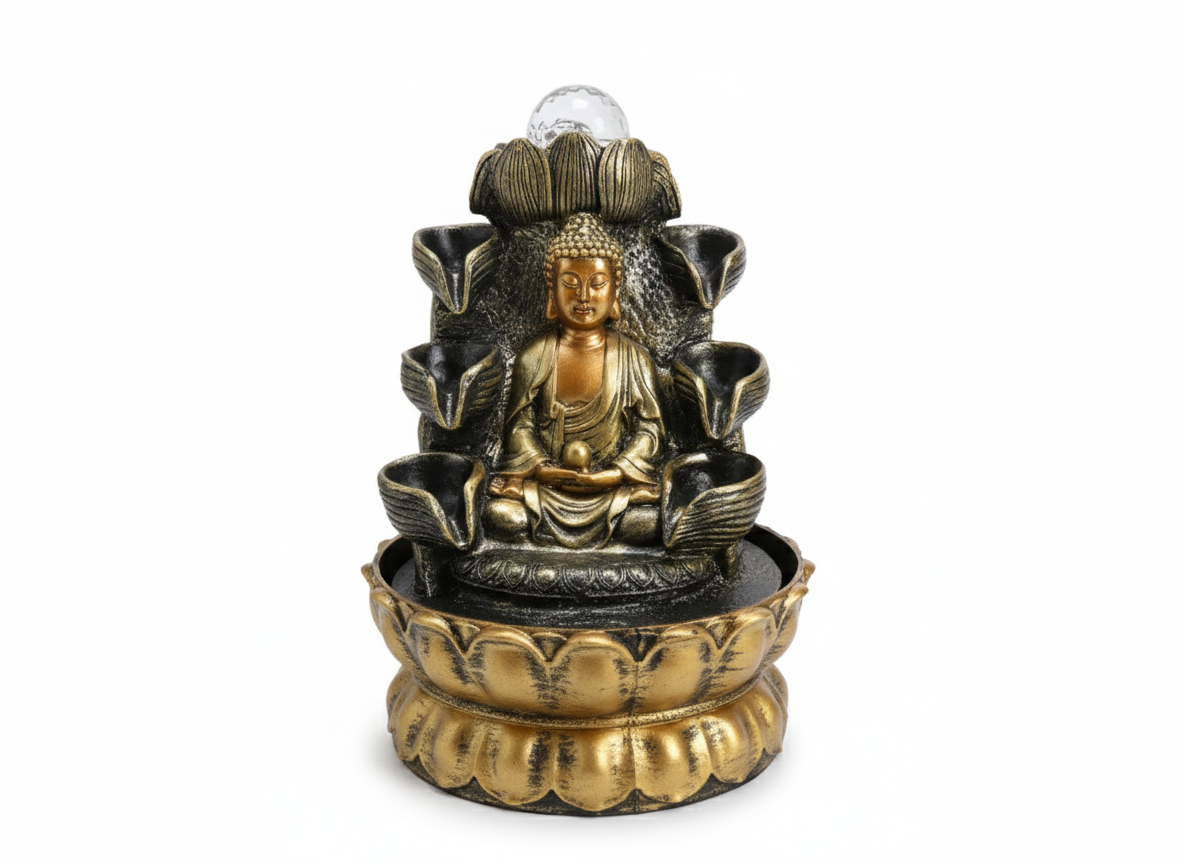 Fontaine Bouddha Double Cascade Ma boutique