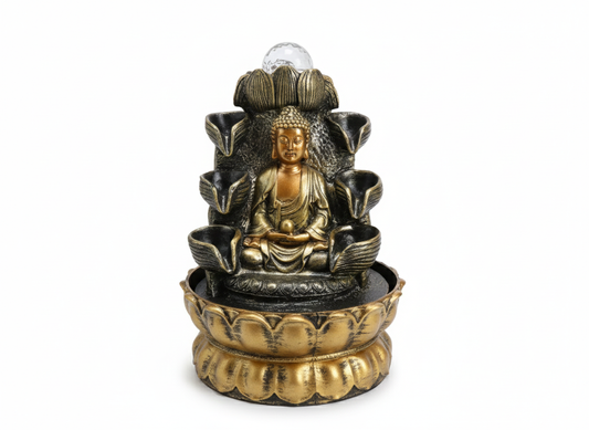 Fontaine Bouddha Double Cascade