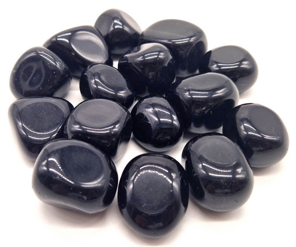 Pierre roulée Obsidienne Œil Celeste Ma boutique