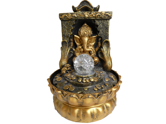 Fontaine Ganesh  couleur Or
