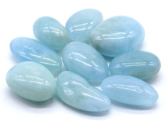 Pierre roulée Aigue Marine