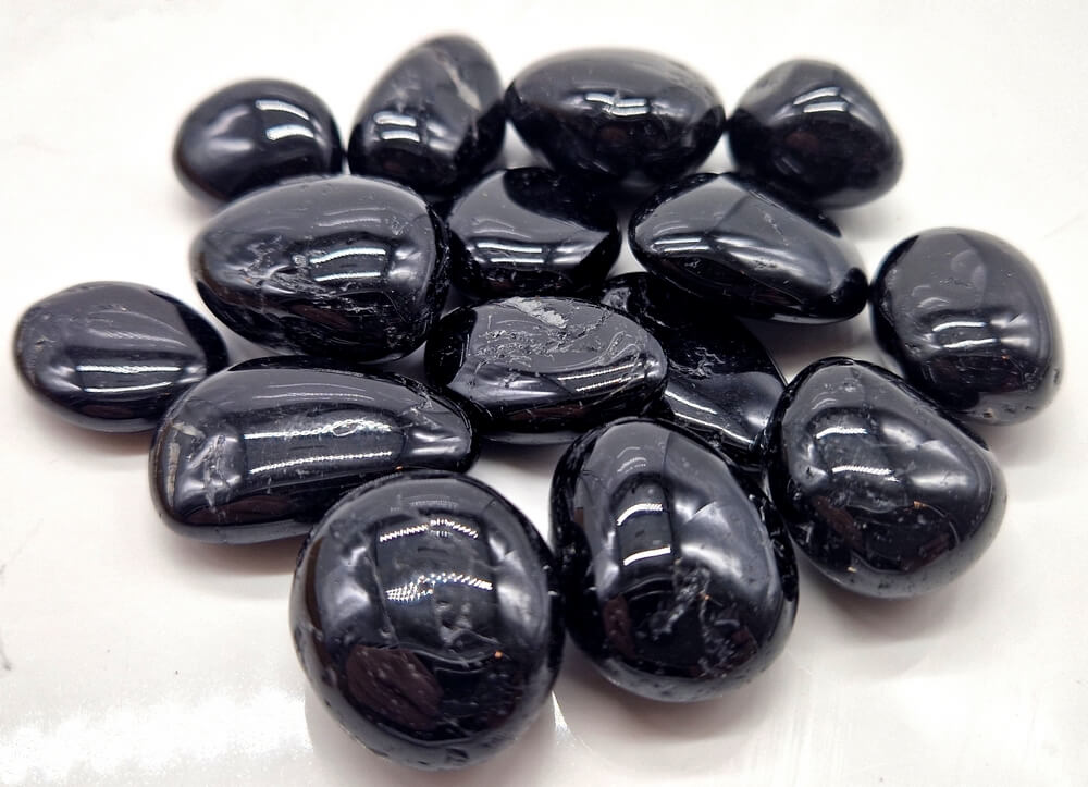 Pierre roulée Tourmaline Noire Ma boutique