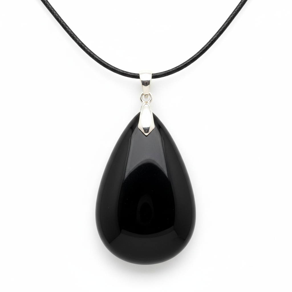Pendentif Obsidienne Œil Celeste